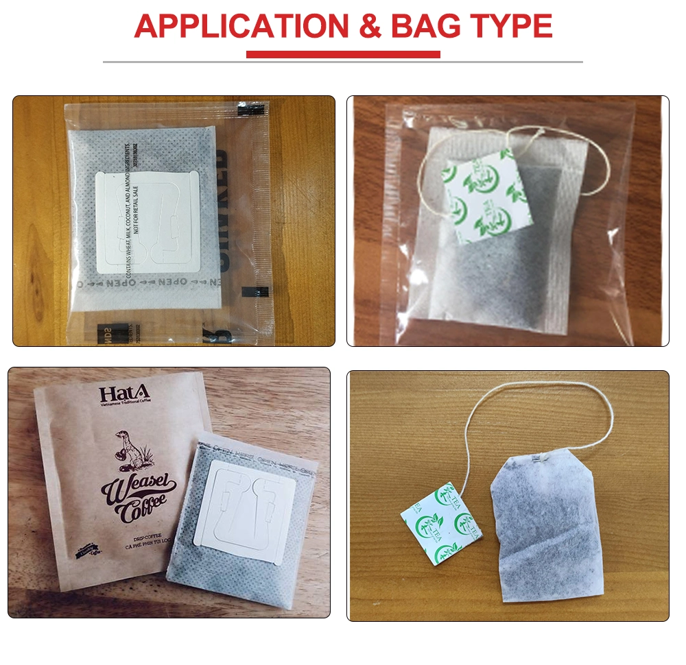 Full Automatic Tea Bag Making Packing Machine for DIP Tea Bag Drip Coffee Bag Packing Machine Nylon Pyramid Tea Bag Triangle Tea Bag Packing Machine